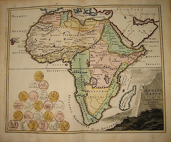 Weigel Christoph Africa vetus 1720  Norimberga 